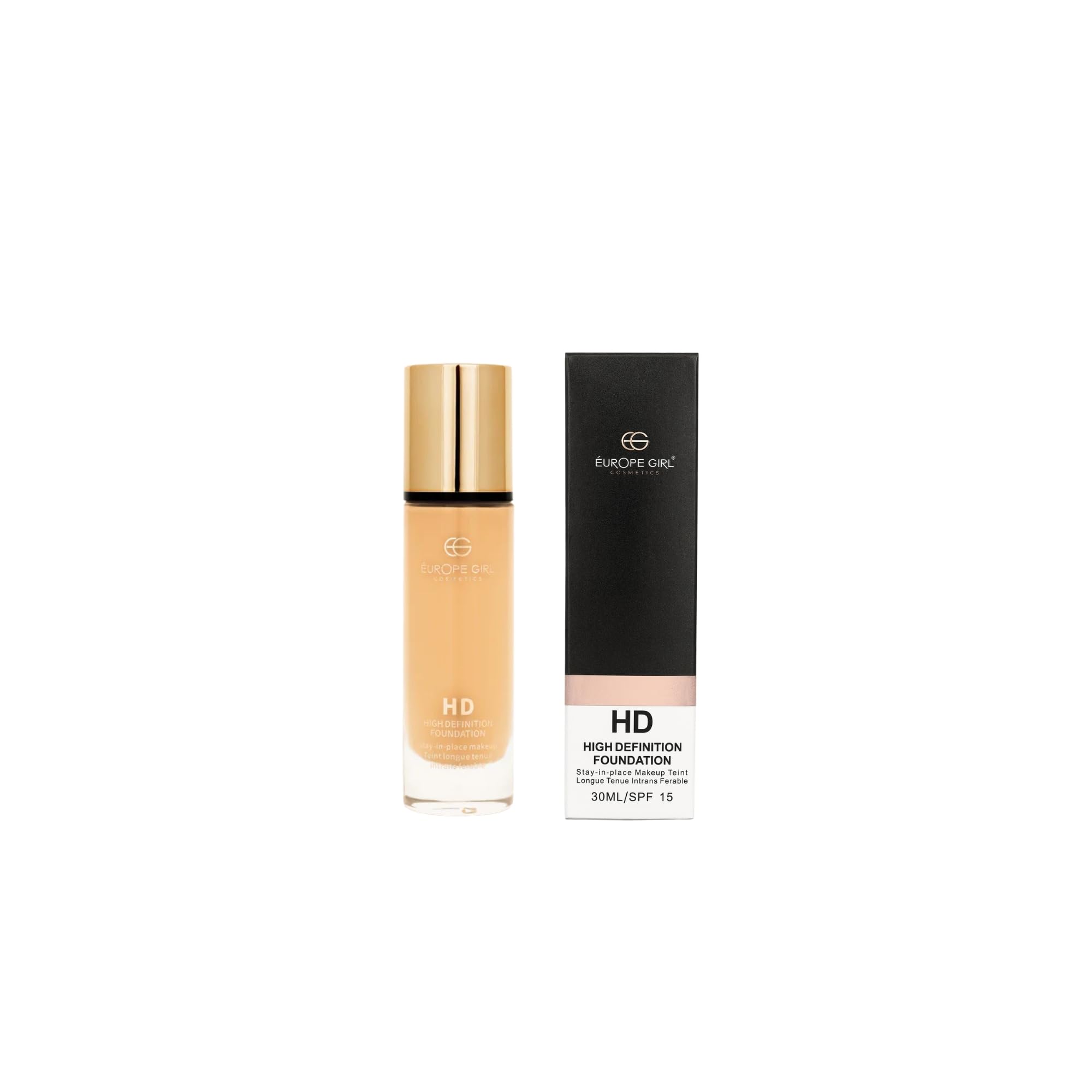 Europe Girl New Hd Matte Finish Foundation | Oil Control Foundation | Blend Easily For Flawless Look | Medium 60