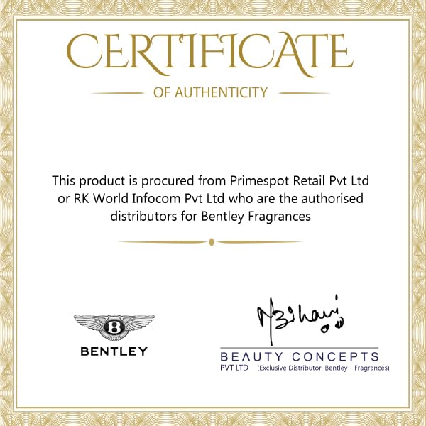 Bentley Silverlake By Bentley Eau De Parfum Spray 3.4 Oz
