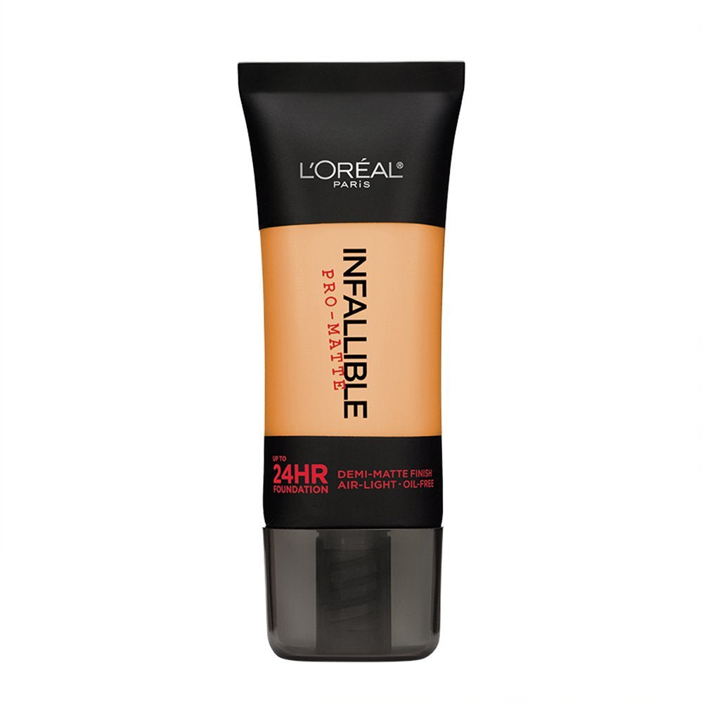 L'Or  al Paris Infallible Pro-Matte Foundation, Sun Beige, 1 fl. oz.
