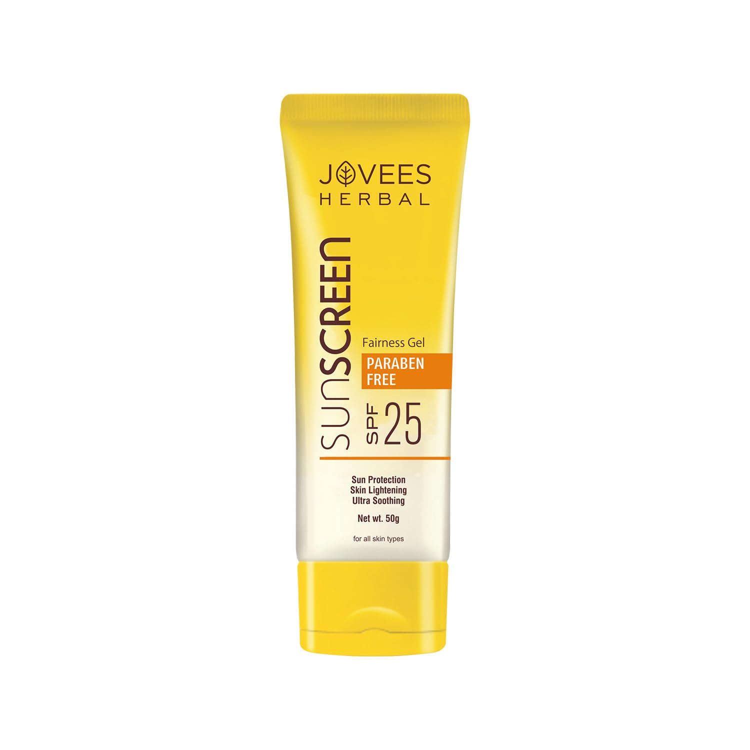 Jovees Herbal Sunscreen Fairness Gel Spf 25 For Tanning & Sun Damage | Oily, Sensitive, Dry Skin | Sunscreen For Protect Your Sk