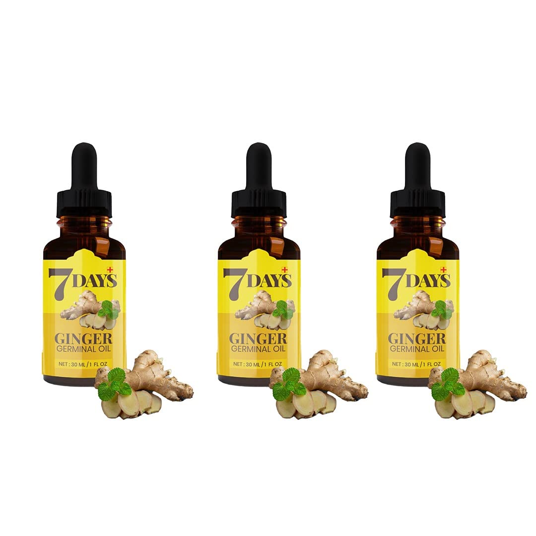 Yeluri Products 7 Days Ginger Hair Growth Serum - Anti Hairfall & Nourishing Solution, Strengthens Roots, Promotes Healthy Hair 