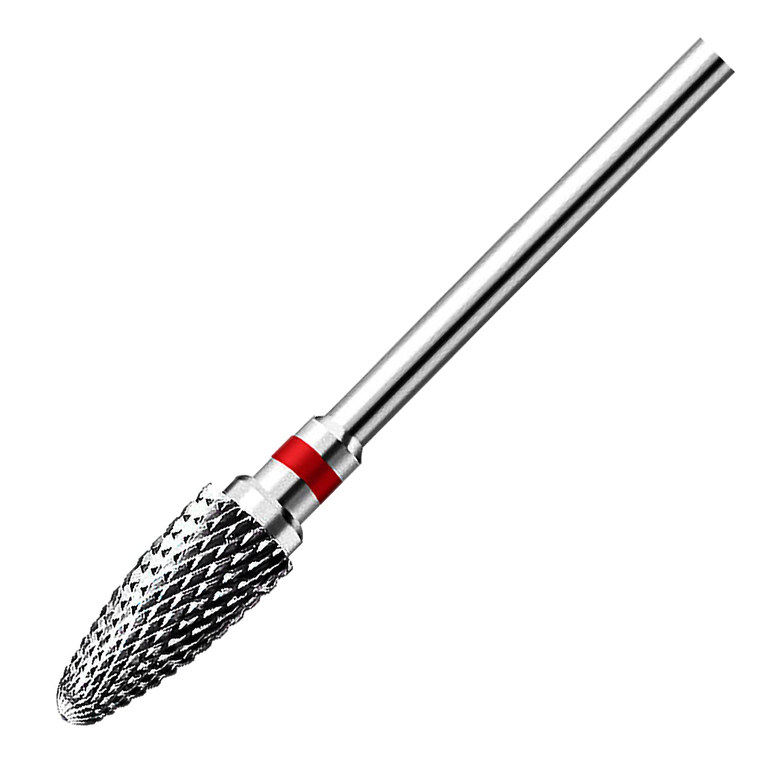 Fantexy 3/32'' Carbide Nail Drill Bit - Remove Acrylic Hard Gels Quickly and Safely,Professional Cone Tungsten Drill Bits Set Na
