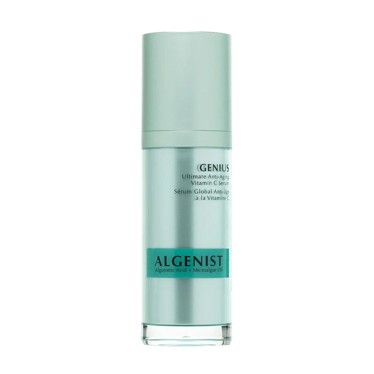 Algenist GENIUS Ultimate Anti-Aging Vitamin C+ Serum - Vegan Brightening Serum with Alguronic Acid & Microalgae Oil - Non-Comedo
