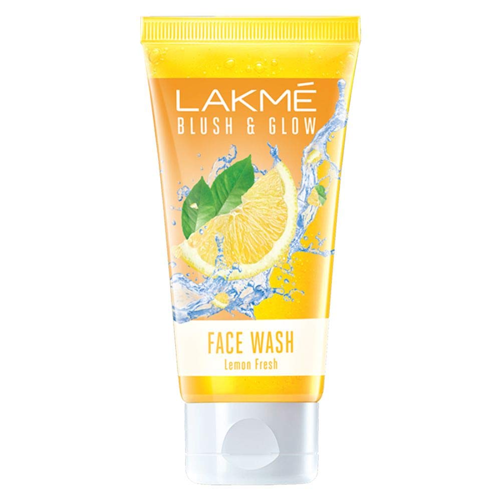 Lakm Blush And Glow Lemon Freshness Gel Face Wash With Lemon Extracts, 100 G