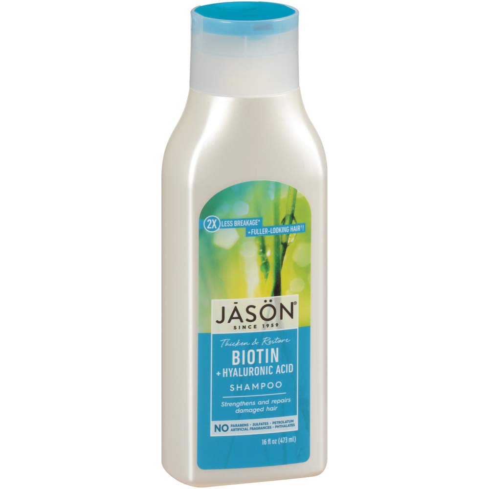 JASN Natural Restorative Biotin Shampoo - Lavender, 16 Fl Oz