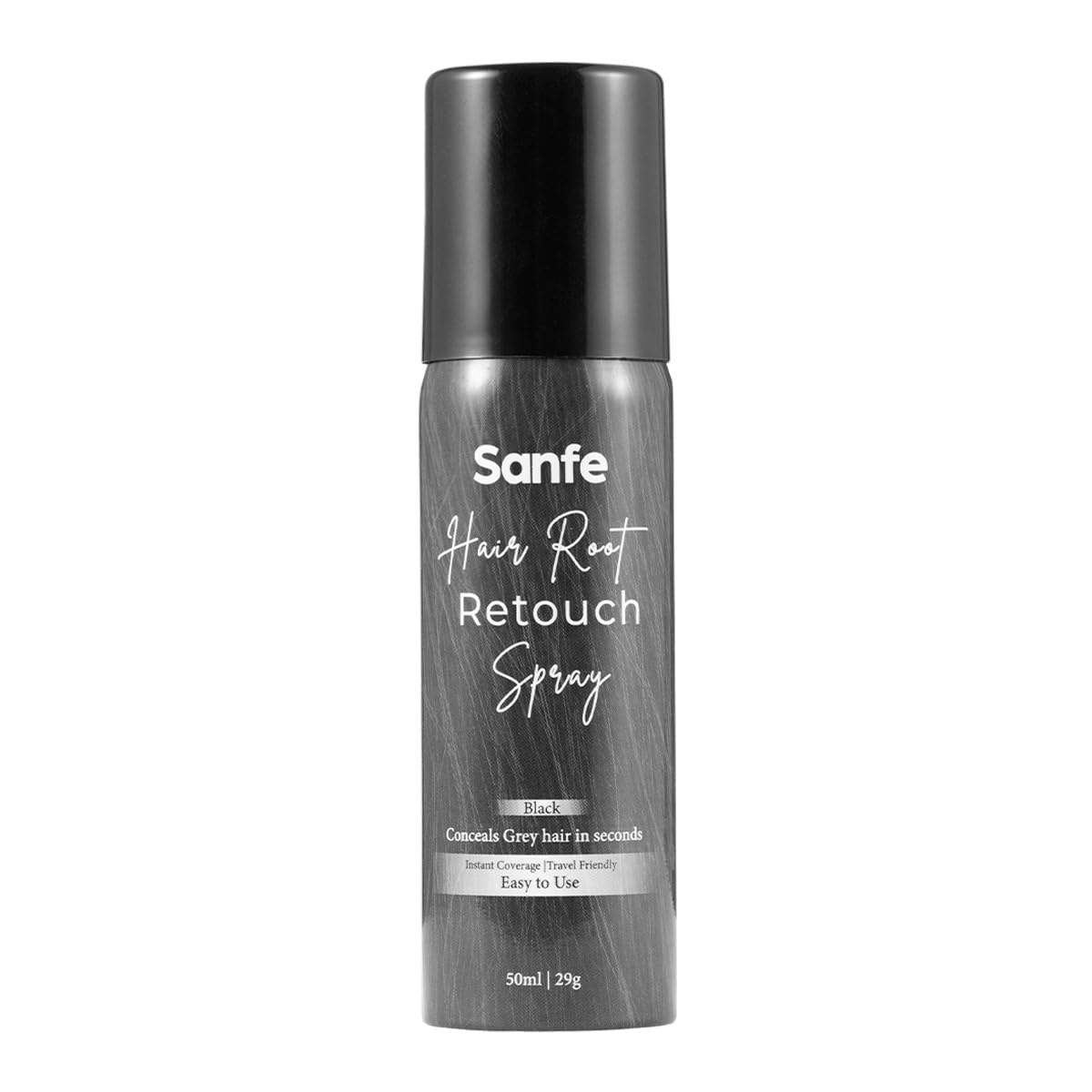 Sanfe Hair Root Retouch Up Spray | Instant Grey Coverage | NaturalLooking Finish | SmudgeProof | Quick Dry | For Women & Men |