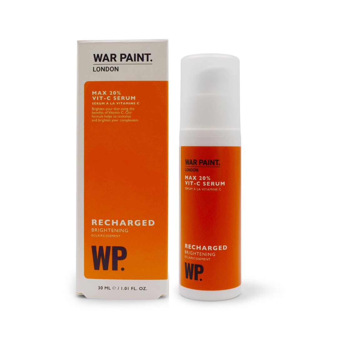 War Paint Recharged Vitamin C Face Serum for Men with Glycerin 1.01 fl oz