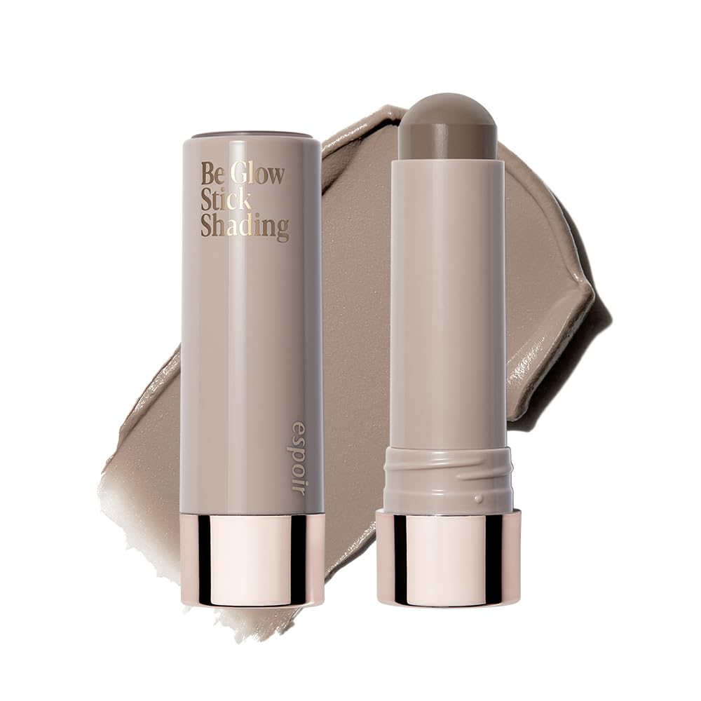 Espoir Be Glow Shading Stick Contour #Cool Gray Smooth Gliding Face Shaping Makeup  Subtle Contour Color Fo Natural Look On Face