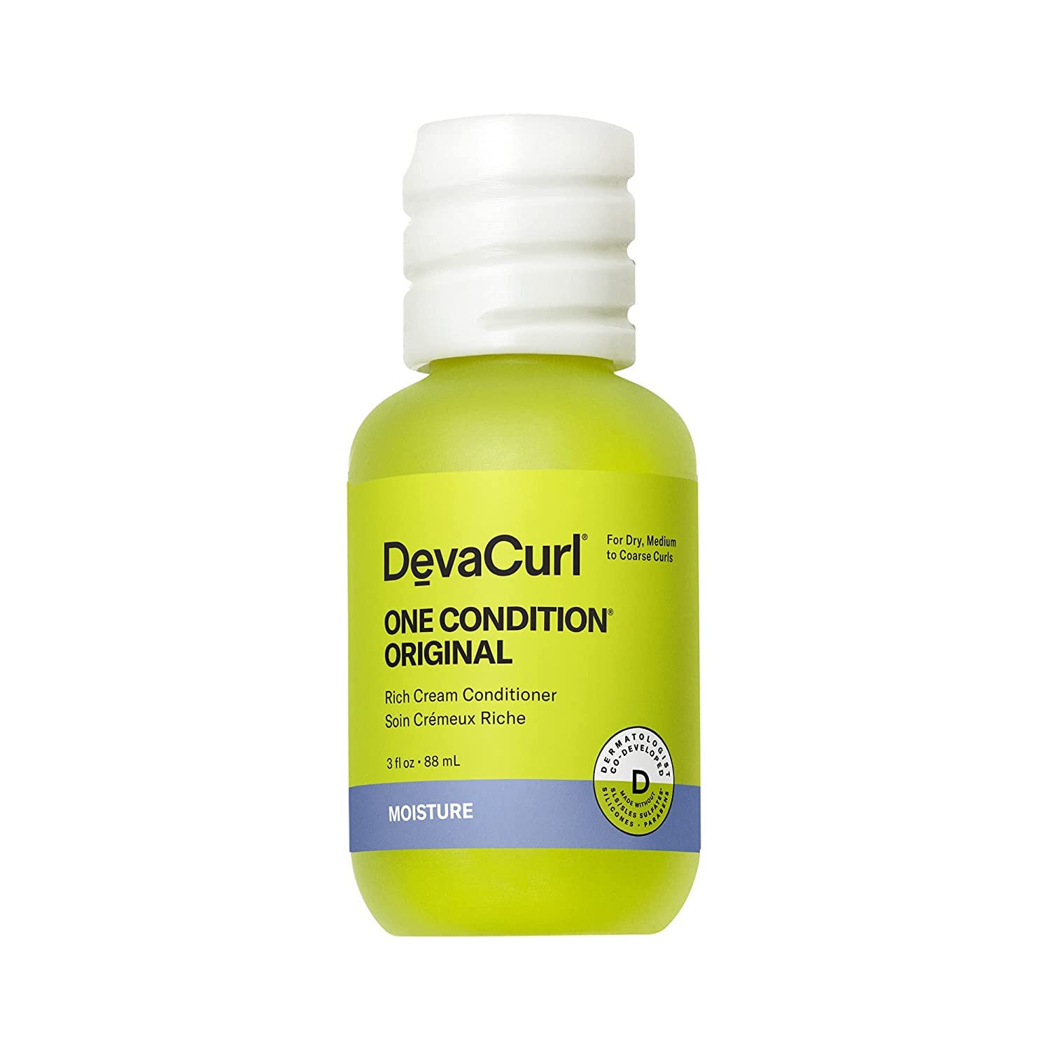 DevaCurl One Condition Original Rich Cream Conditioner, 3 fl. oz.
