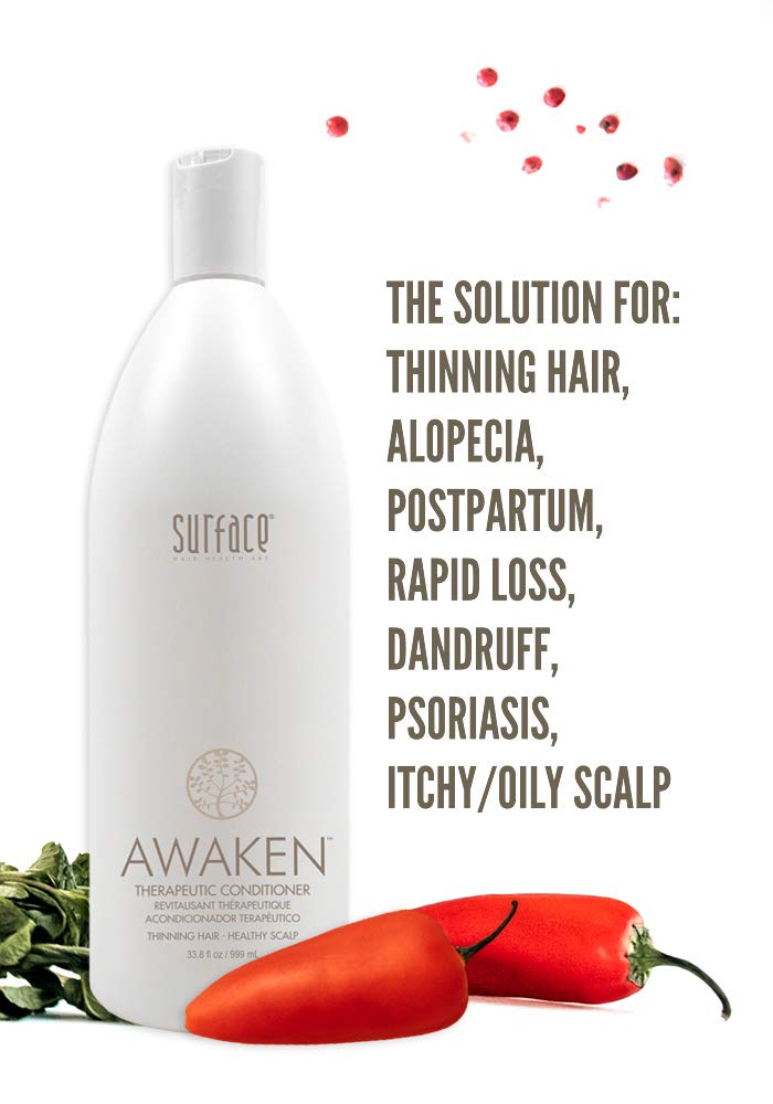 Surface Hair Awaken Therapeutic Conditioner, Healthy Hair Conditioner With Protein, Thickening Conditioner, Treatment For Thinni