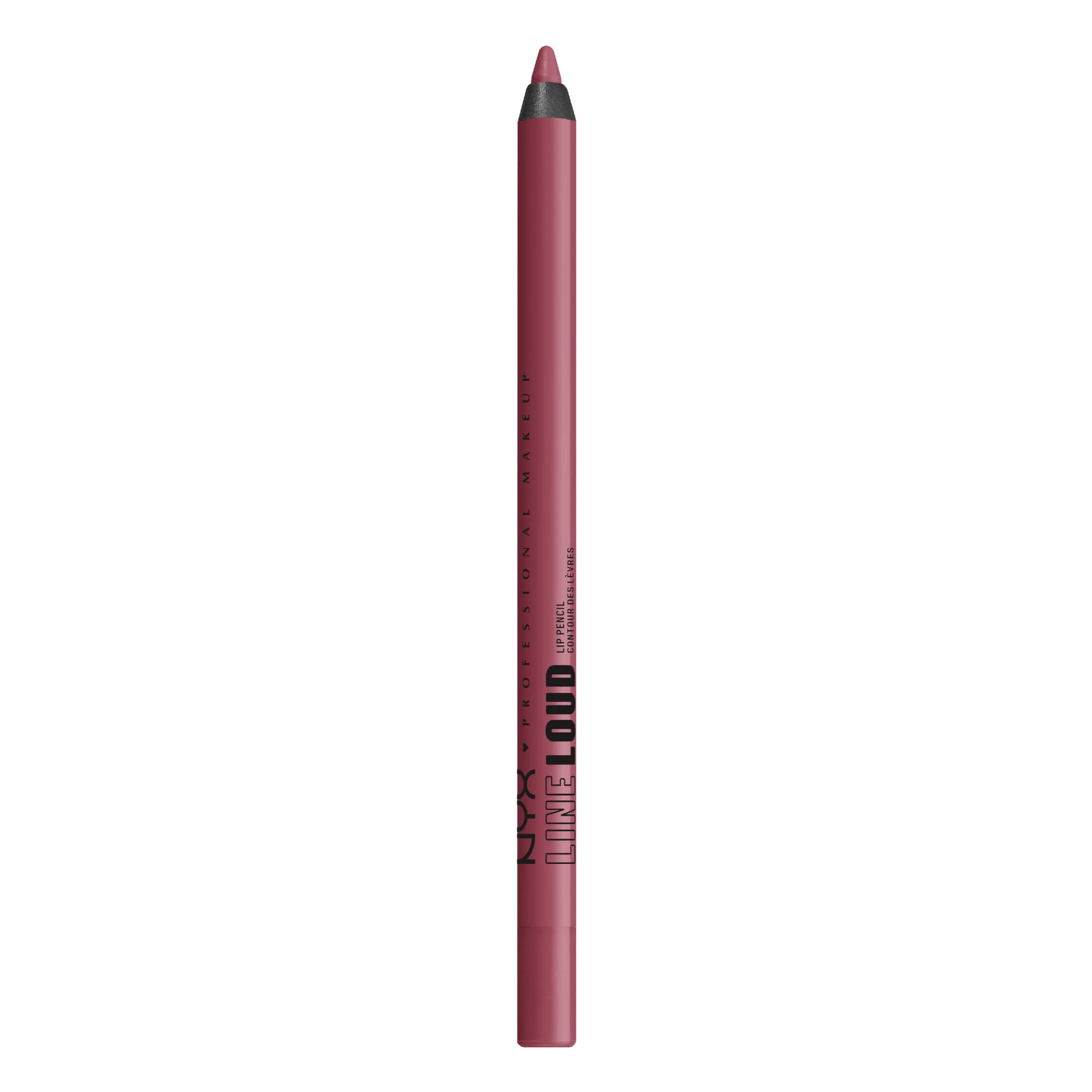 NYX PROFESSIONAL MAKEUP Line Loud Lip Liner, Longwear and Pigmented Lip Pencil with Jojoba Oil  Vitamin E - goal getter (Deep Ra