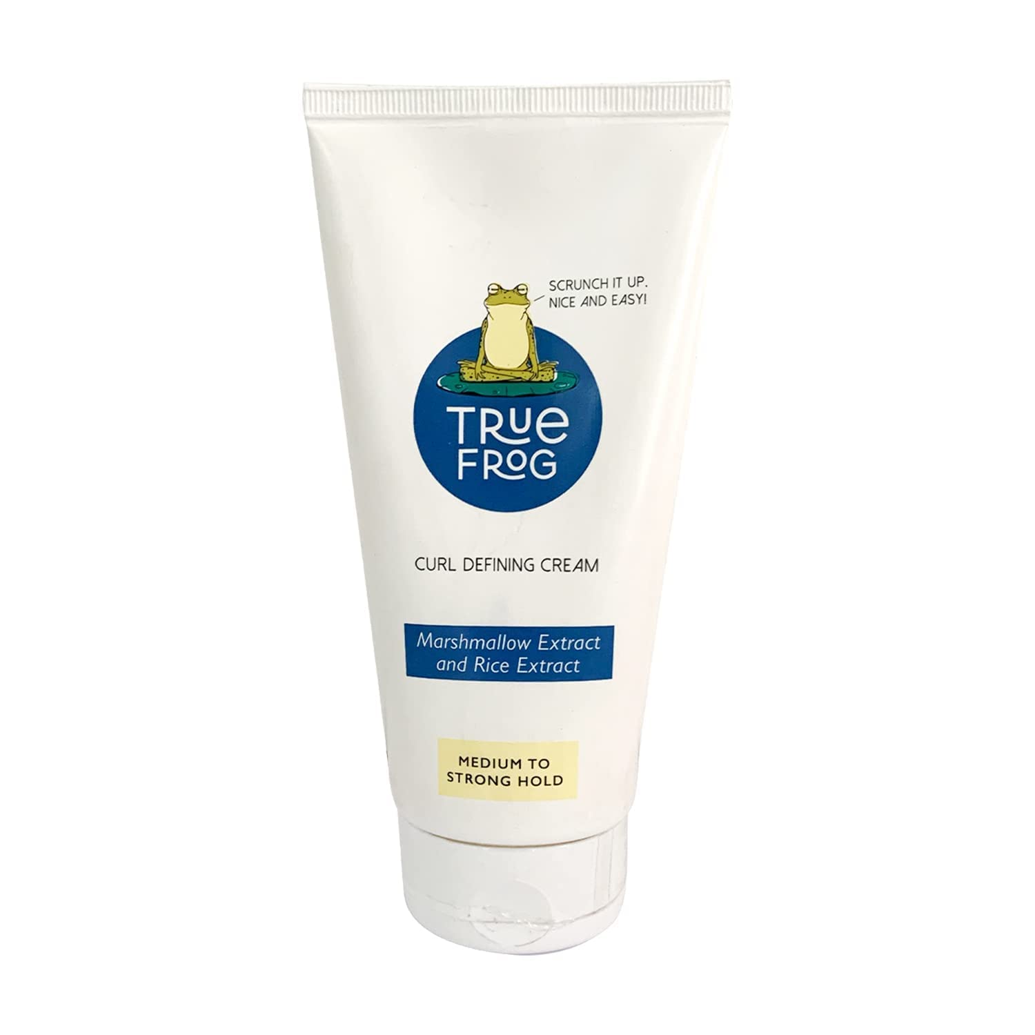 True Frog Curl Defining Cream For Styling Curly, Wavy And Frizzy Hair With Marshmallow Root And Tucuma Butter, Vegan, Silicone F