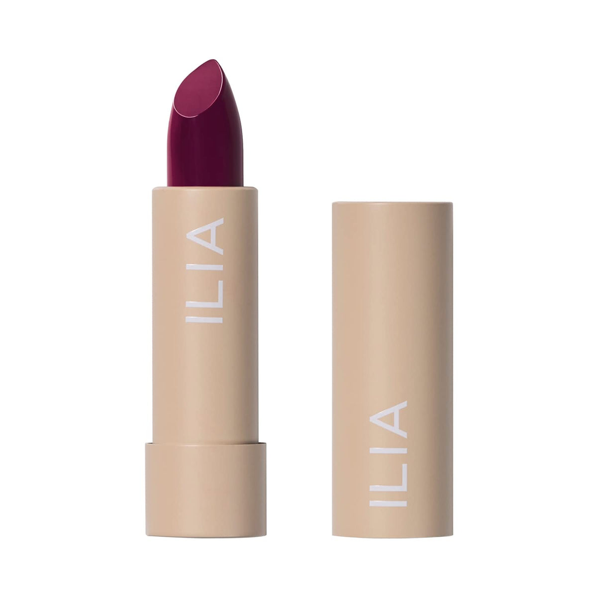 ILIA - Color Block Lipstick | Non-Toxic, Vegan, Cruelty-Free, Hydrating + Long Lasting, No Budge Color with Full Coverage (Ultra