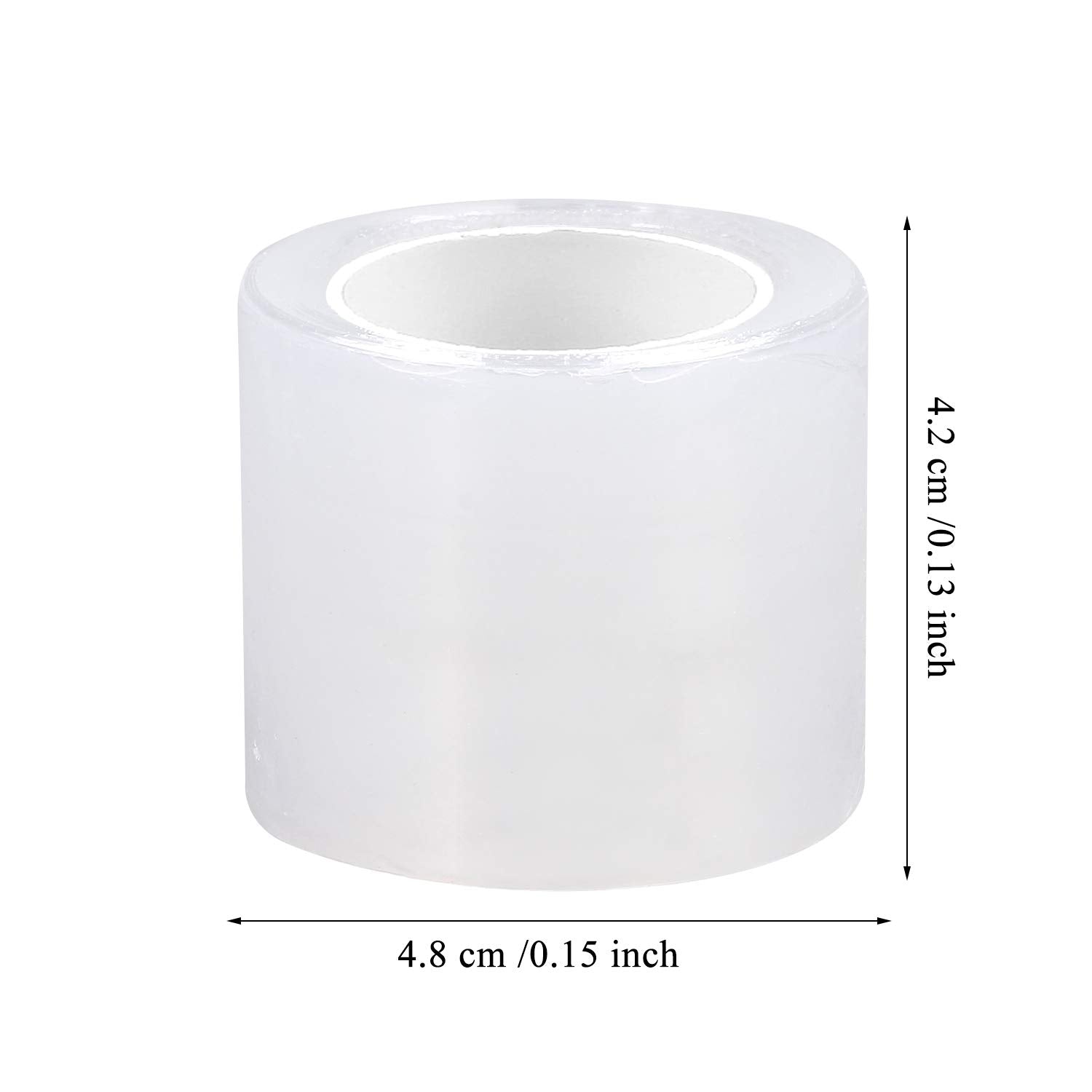 4 Pcs Disposable Eyebrow Tattoo Plastic Wrap Preservative Film For Professional Eyebrow Lips Permanent Make Up Supplies Wrap Cov