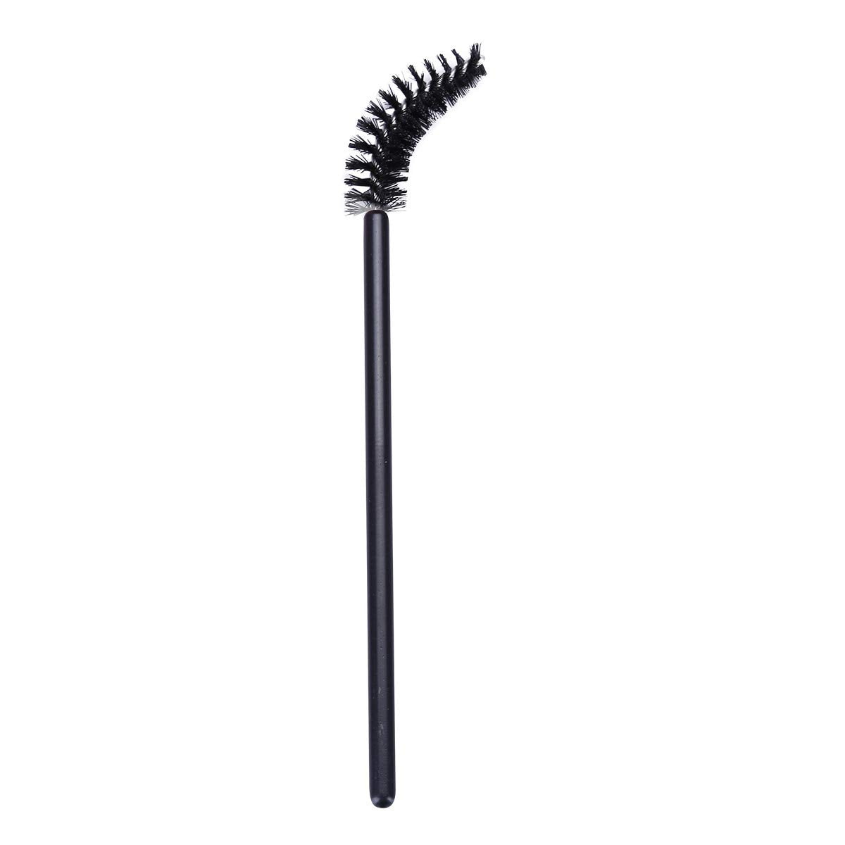 Disposable Mascara Wands Brush Makeup Spoolies Bulk For Eyelash Extensions, Black (1000 Pieces)