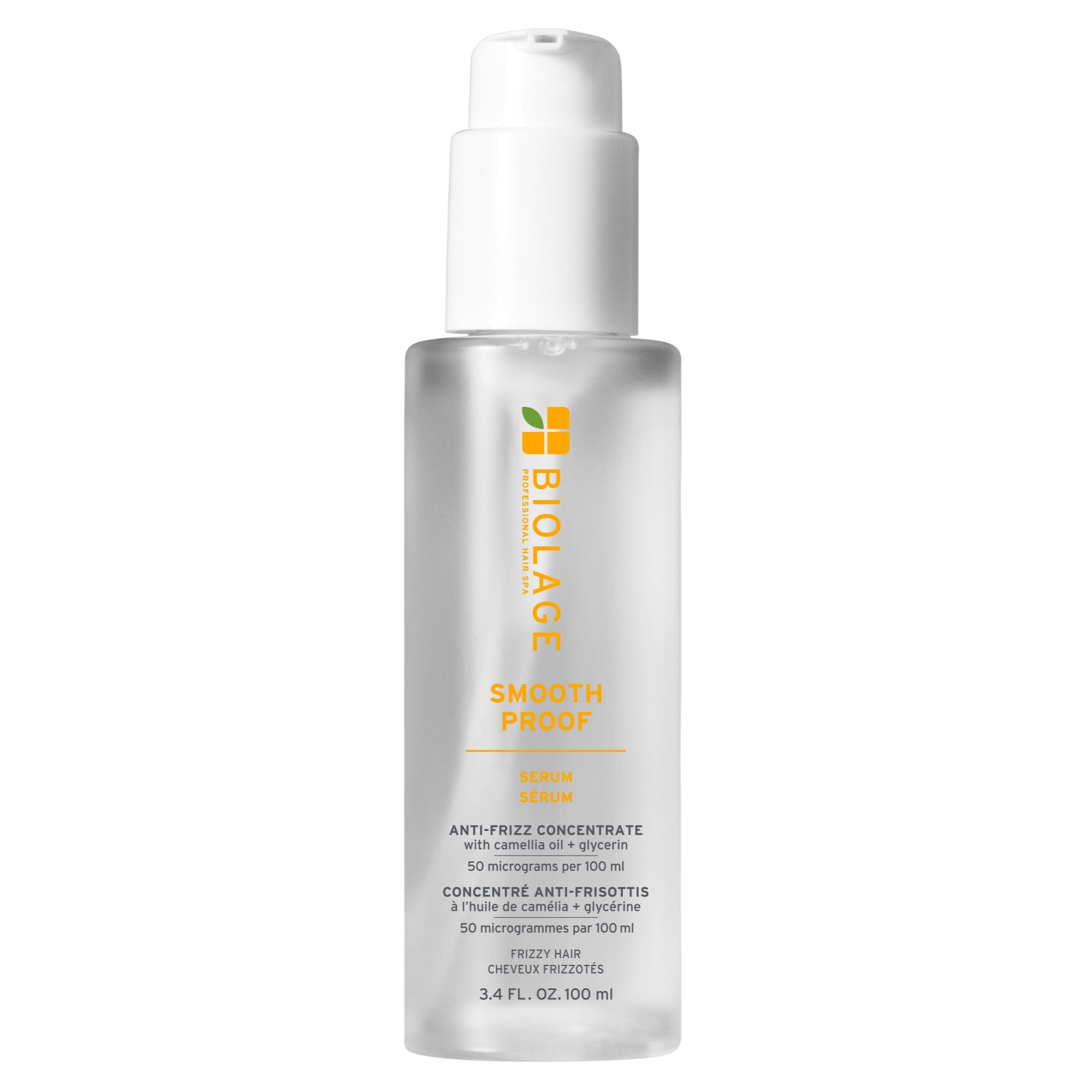 BIOLAGE Smooth Proof Serum - Hydrates & Heals Brittle Strands, Frizz Control Hair Serum, For Frizzy Hair, With micro-dosed Camel
