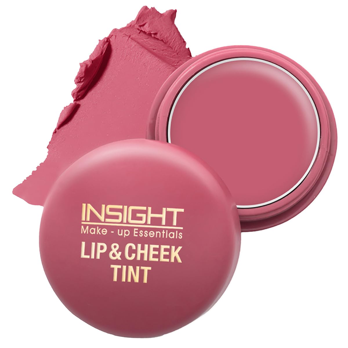 Insight Lip & Cheek Tint - Strawberry Summer (3 G) | Matte Finish | With Vitamin E | Long-Lasting, Lightweight Multipurpose Tint
