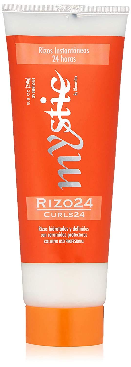 Kleravitex Curls 24 Rizo 24 Leave In Treatment (8.8 Fl Oz.) - Defining and Smoothing Cream for Tight Curls, Twist-Outs, Braids -