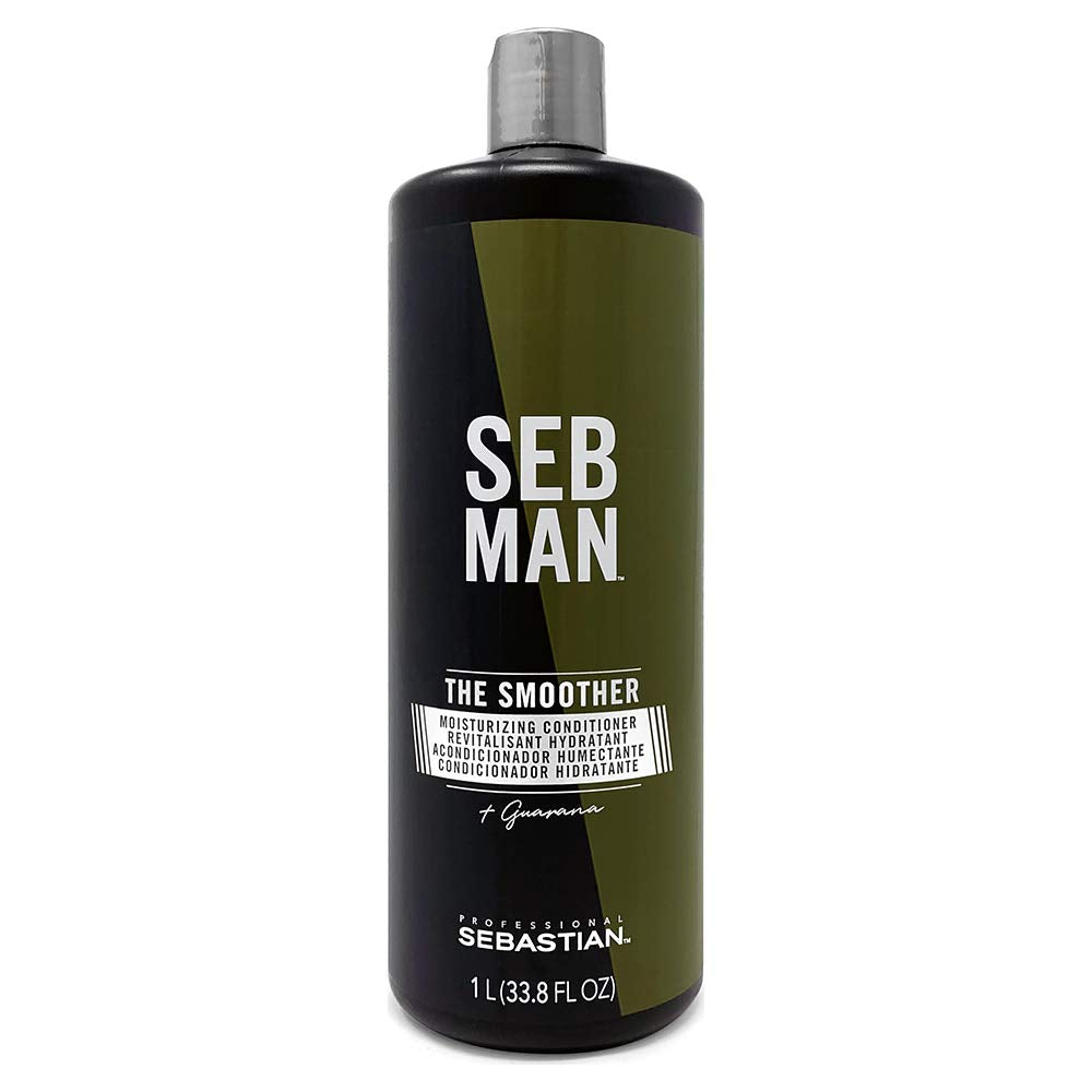 SEB MAN The Smoother by Sebastian, Mens Hair Conditioner, 33.8 Ounce.