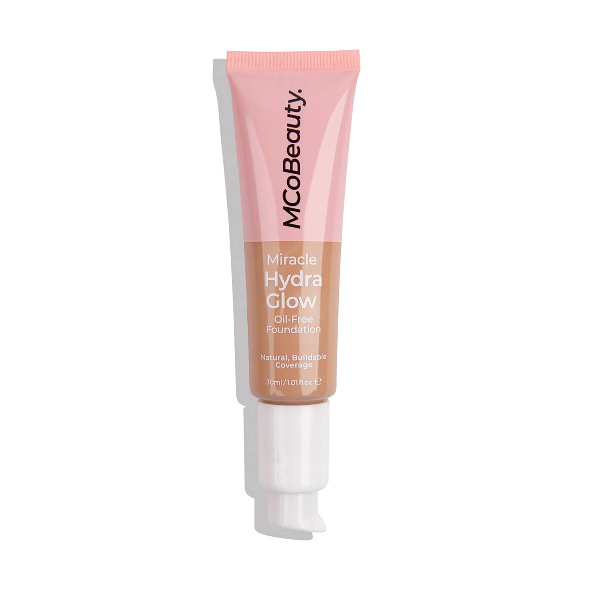 Mcobeauty Miracle Hydra Glow Oil-Free Foundation - Water-Based, Light-Medium Coverage - Features A Natural Satin Finish - Ultima