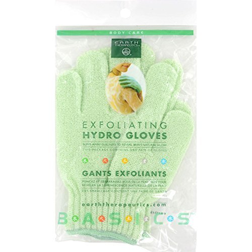 Earth Therapeutics Hydro Gloves Exfoliating pair ( Multi-Pack)