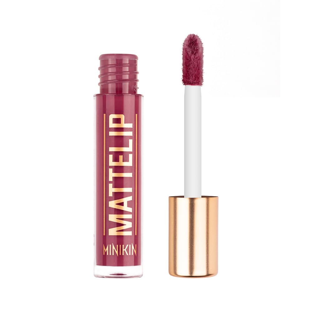 Character Minikin Matte Lip  Creamy Matte Finish | Rich Color Payoff In One Stroke | LongLasting, NonDrying Formula | Smooth 