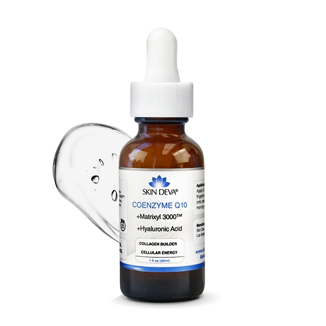 SKIN DEVA CoQ10 Facial Serum 1 Fl Oz Clear Hydrating for All Skin ...