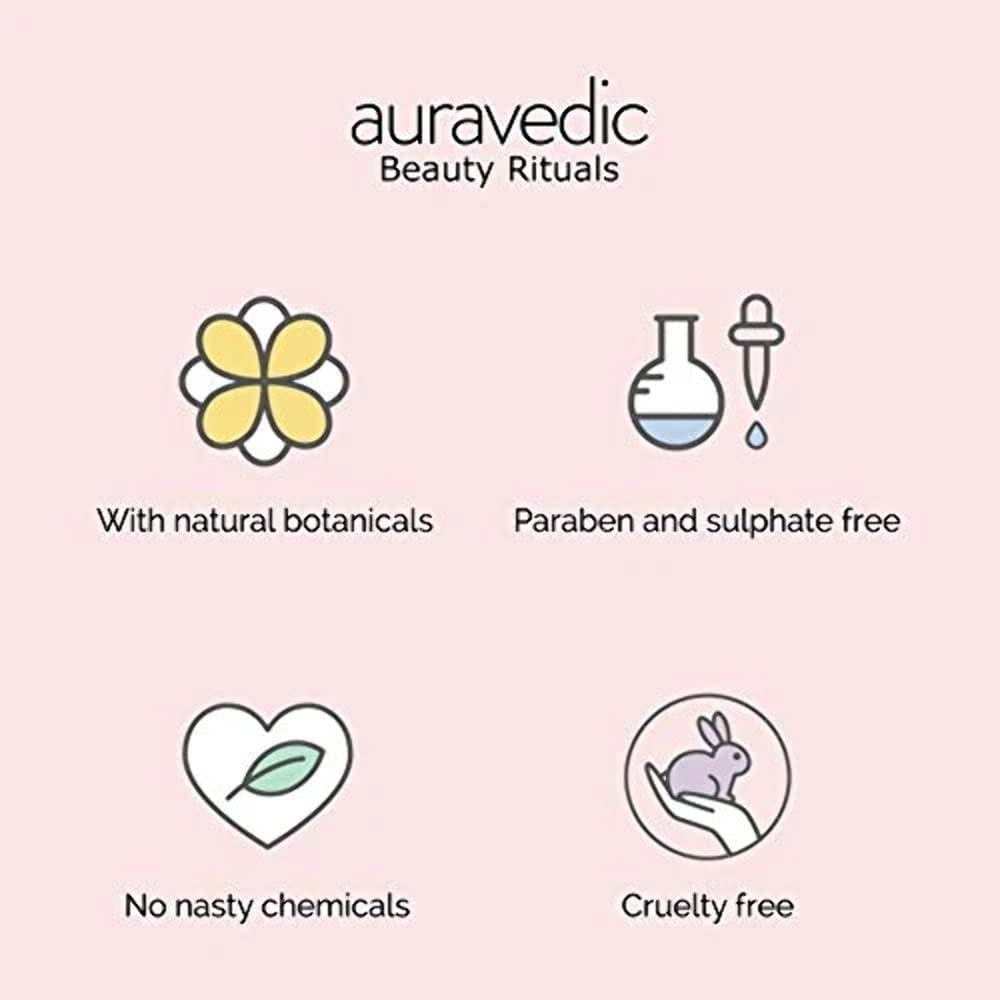 Auravedic Kumkumadi Oil Pure Saffron For Ultra Radiant Skin | 3.38 Fl Oz (100Ml)