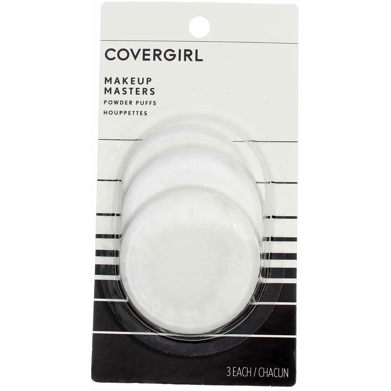 Cover Girl 10067 3 Count Make Up Masters Powder Puffs