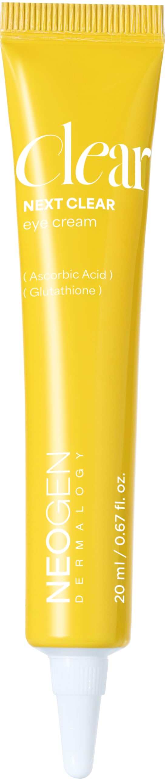 NEOGEN Next Clear Eye Cream 20ml, 0.67 fl.oz Dark Circle & Spot Targeting Eye Cream with Vegan NMN, Vitamin C & Niacinamide | E