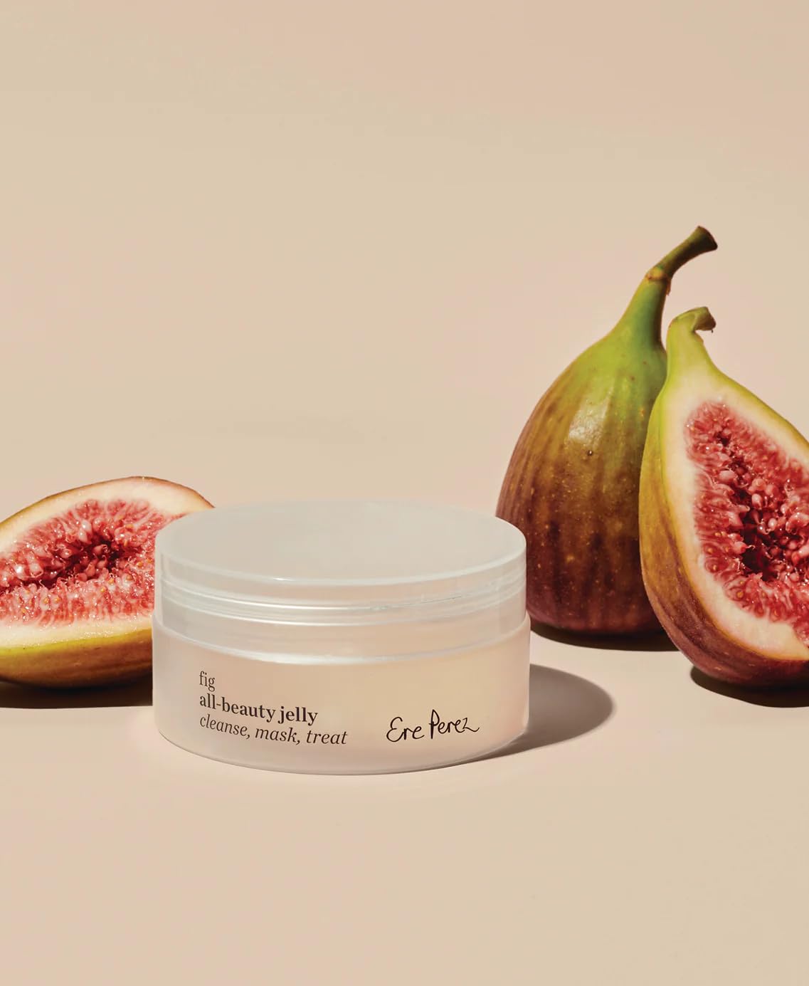 Ere Perez - Natural Hydrating Fig All-Beauty Jelly Cleanser | Vegan, Cruelty-Free, Clean Beauty (2.2 oz | 65 ml)