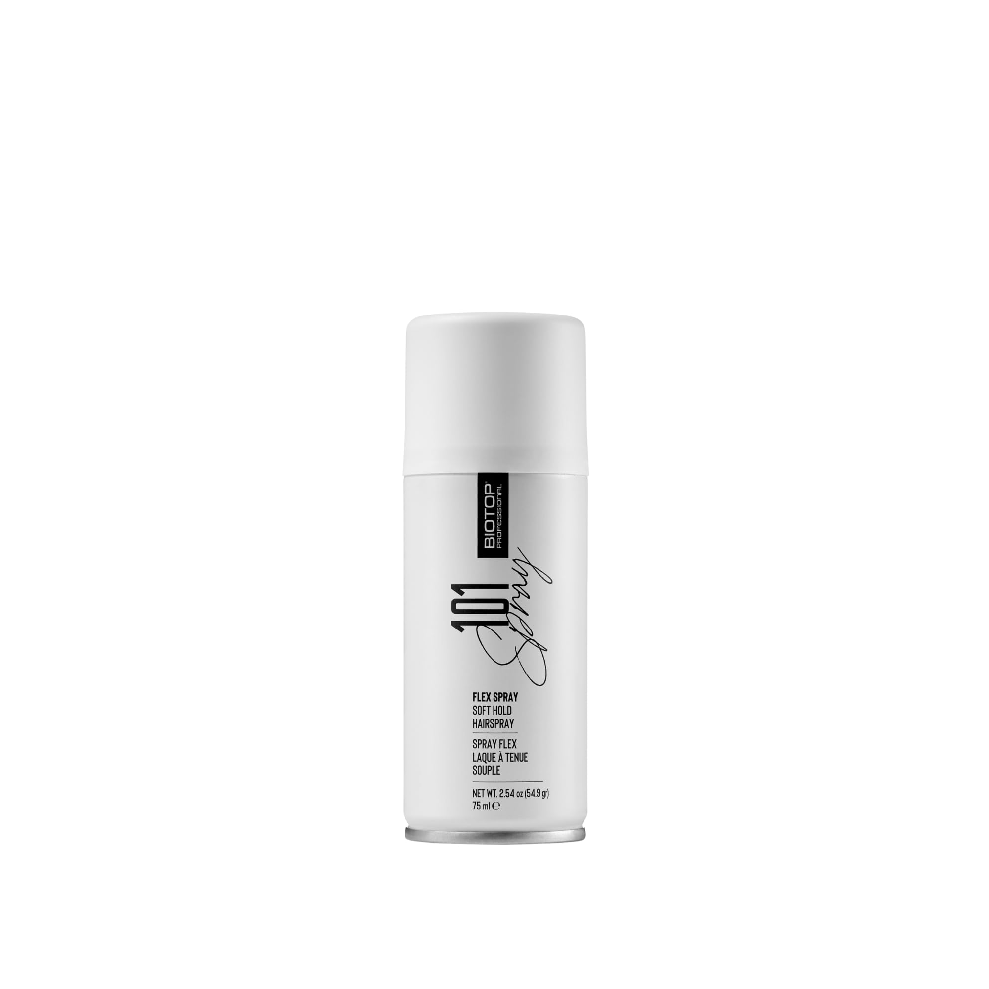 Biotop Professional 101 Flexible Hold Hairspray for Women  Enhances Shine and Tames Frizz & FlyAways  Buildable Volume & Text
