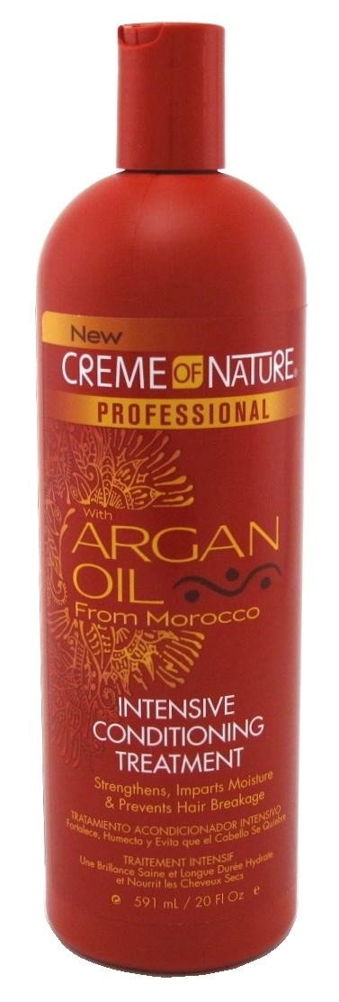 Creme Of Nature Argan Oil Conditioner Pro Treatment20 Ounce (591ml) (3 Pack)