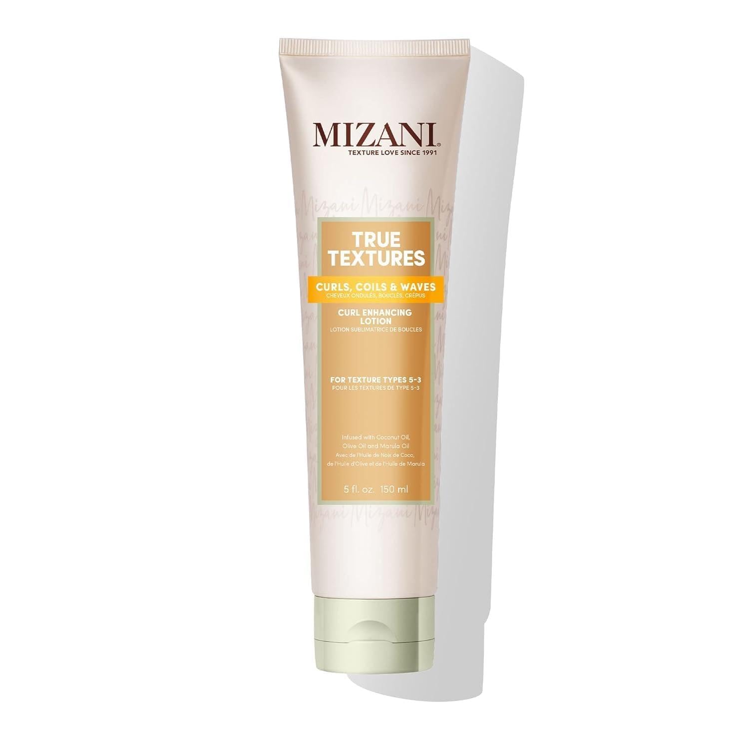 Mizani True Textures Curl Defining Cream  Curl Enhancing Lotion  Moisturizes and Smooths Hair for Soft and Crunch Free Curls  Fo