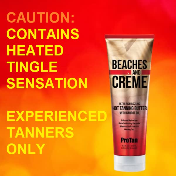 Beaches & creme Sizzling Hot Tanning Butter 85oz