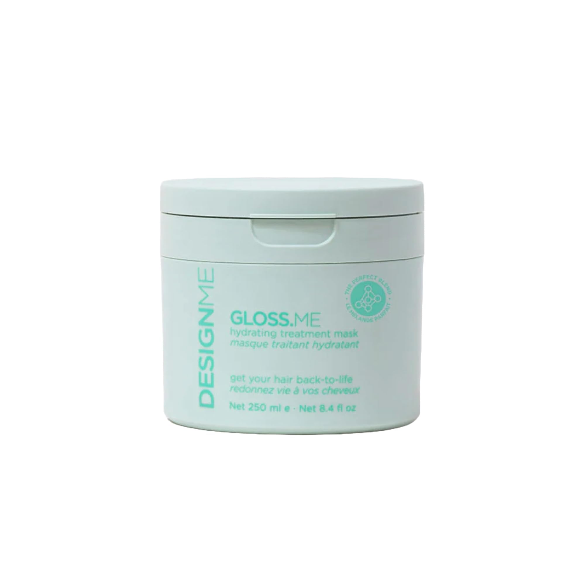 GLOSS.ME Hydrating Treatment Mask by DESIGNME | Deep Conditioning Hair Mask for All Hair Types | Made With Argan Oil for Frizz C