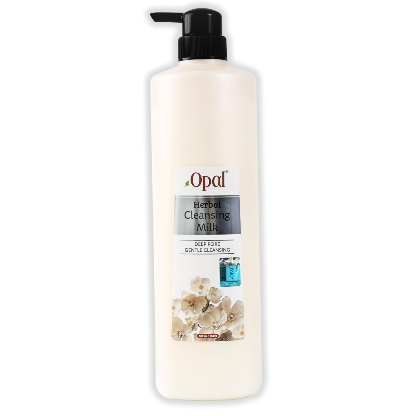OPAL Herbal Cleansing Milk(NEW IMPROVED PACK,950ml)Deep Pore Cleansing, Nourishing & Hydrating,Suitable for Face, Body & Hands,