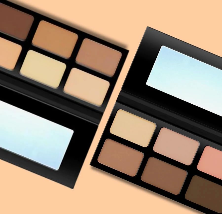 Kokie Cosmetics Powder Contour Kit, Deep/Dark, 0.96 Ounce