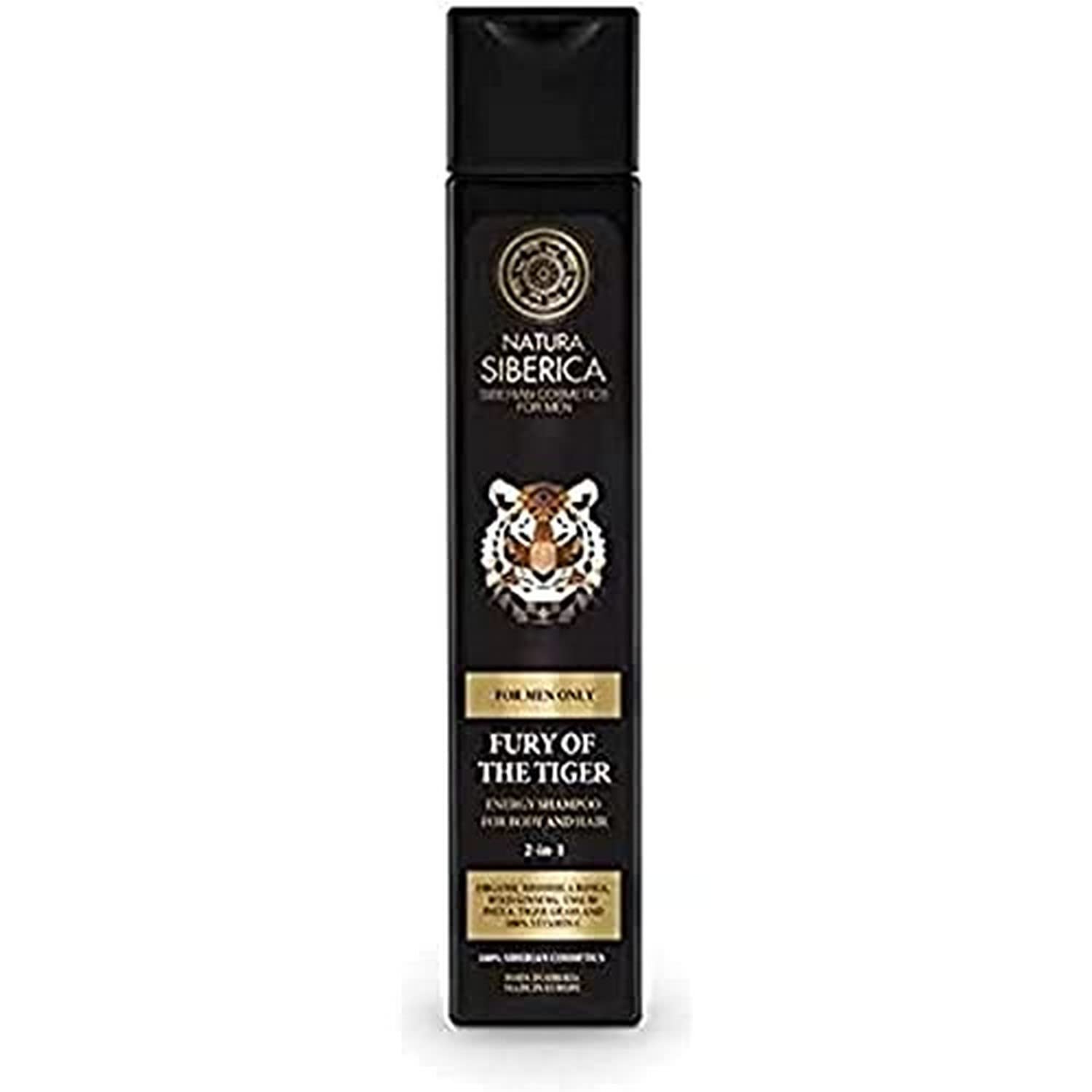 Natura Siberica for Men Only Fury of Tiger Shampoo 250ml