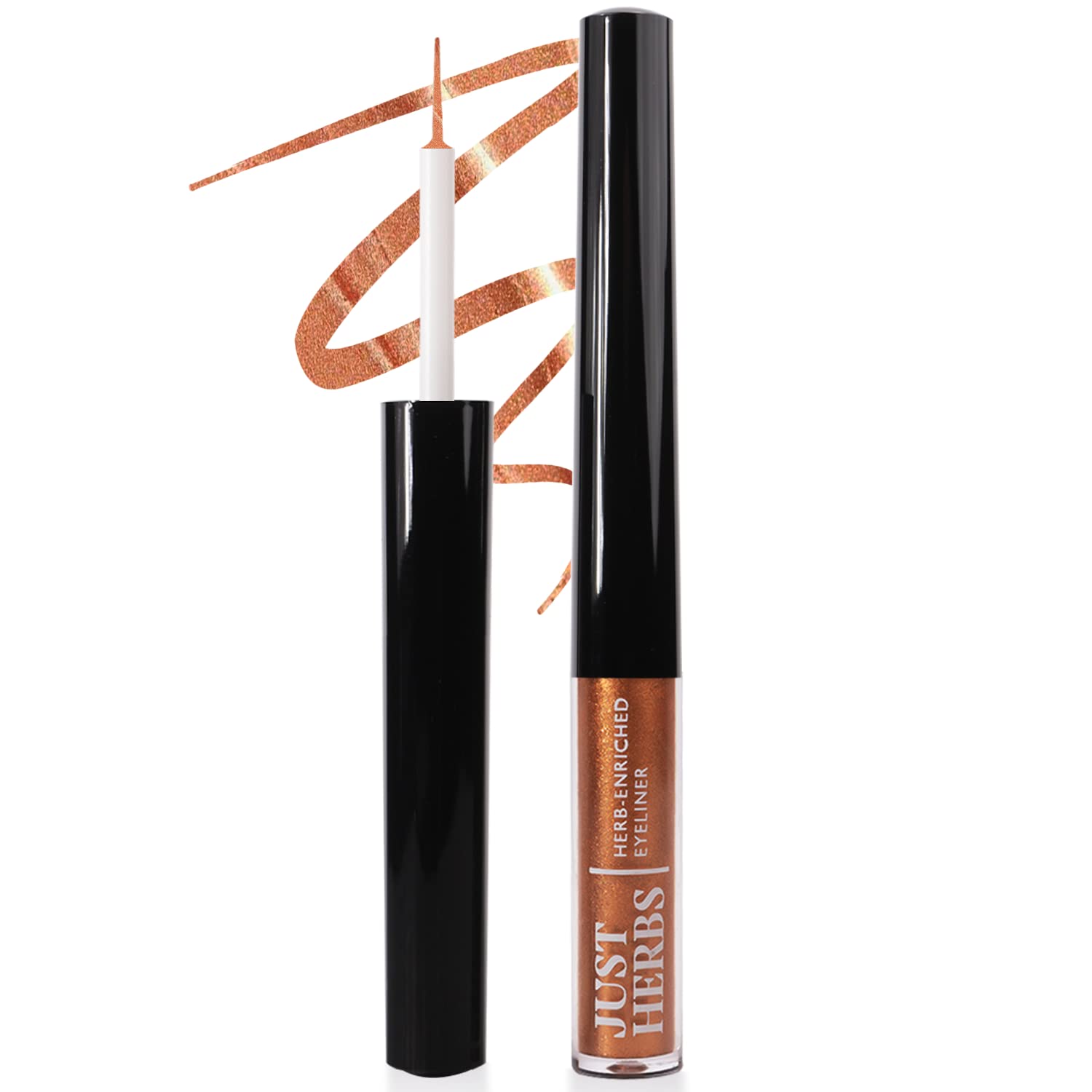 Just Herbs Eyeliner Waterproof And Smudge Proof, Long Lasting Eyeliners 2.5G (Copper Luxe)