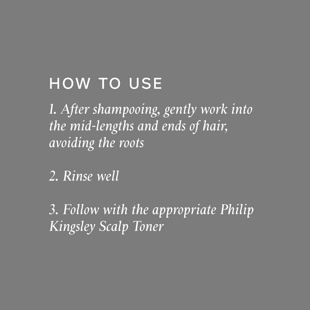 PHILIP KINGSLEY No Scent No colour Conditioner for Sensitive Delicate Scalps Nourishing Gentle Conditioning Sulfate-Free Fragran