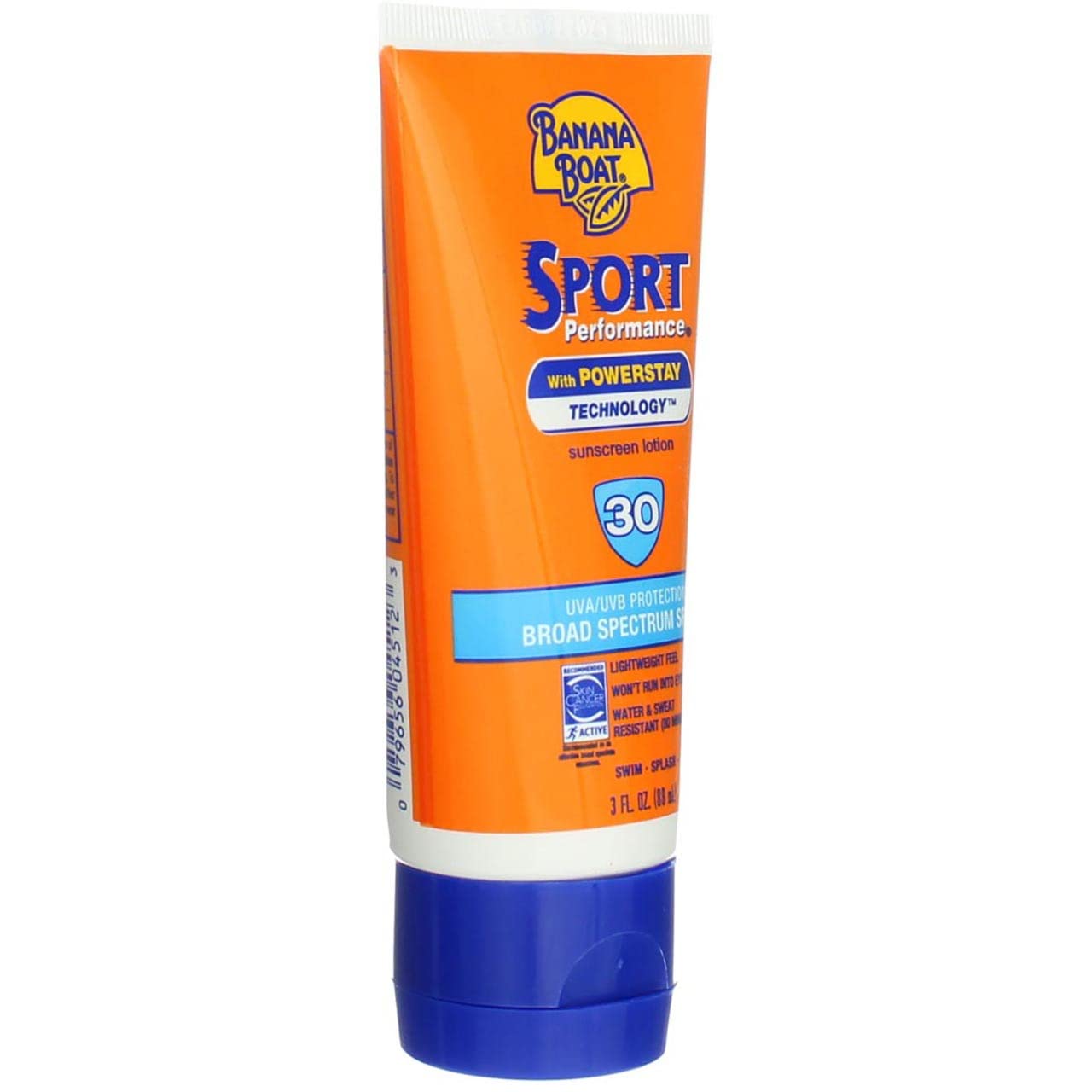 Banana Boat Sport Performance Sunscreen Lotion Travel Size Spf 30, 3 Oz