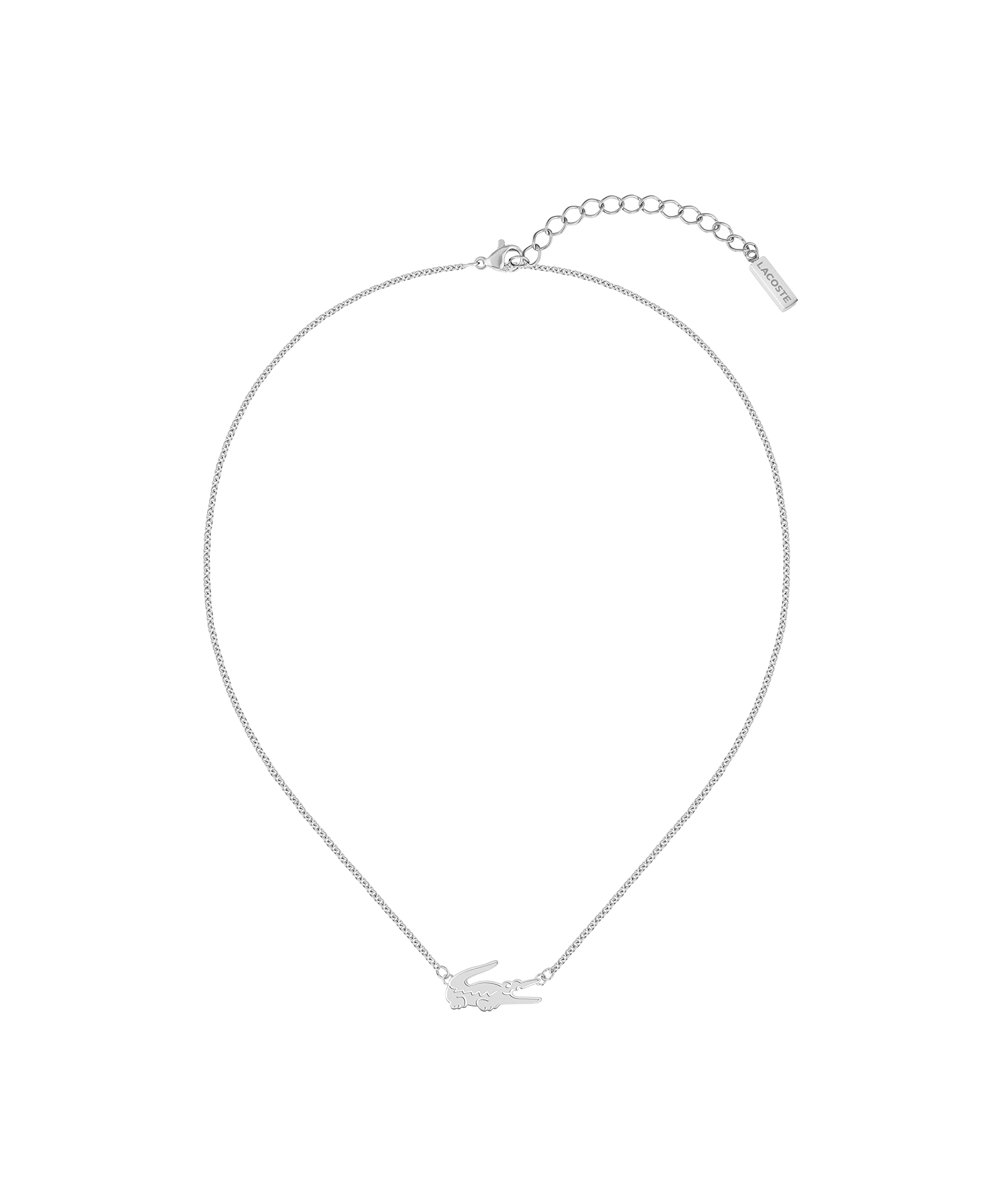Lacoste Crocodile Women's Stainless Steel Pendant Necklaces (Model: 2040043)