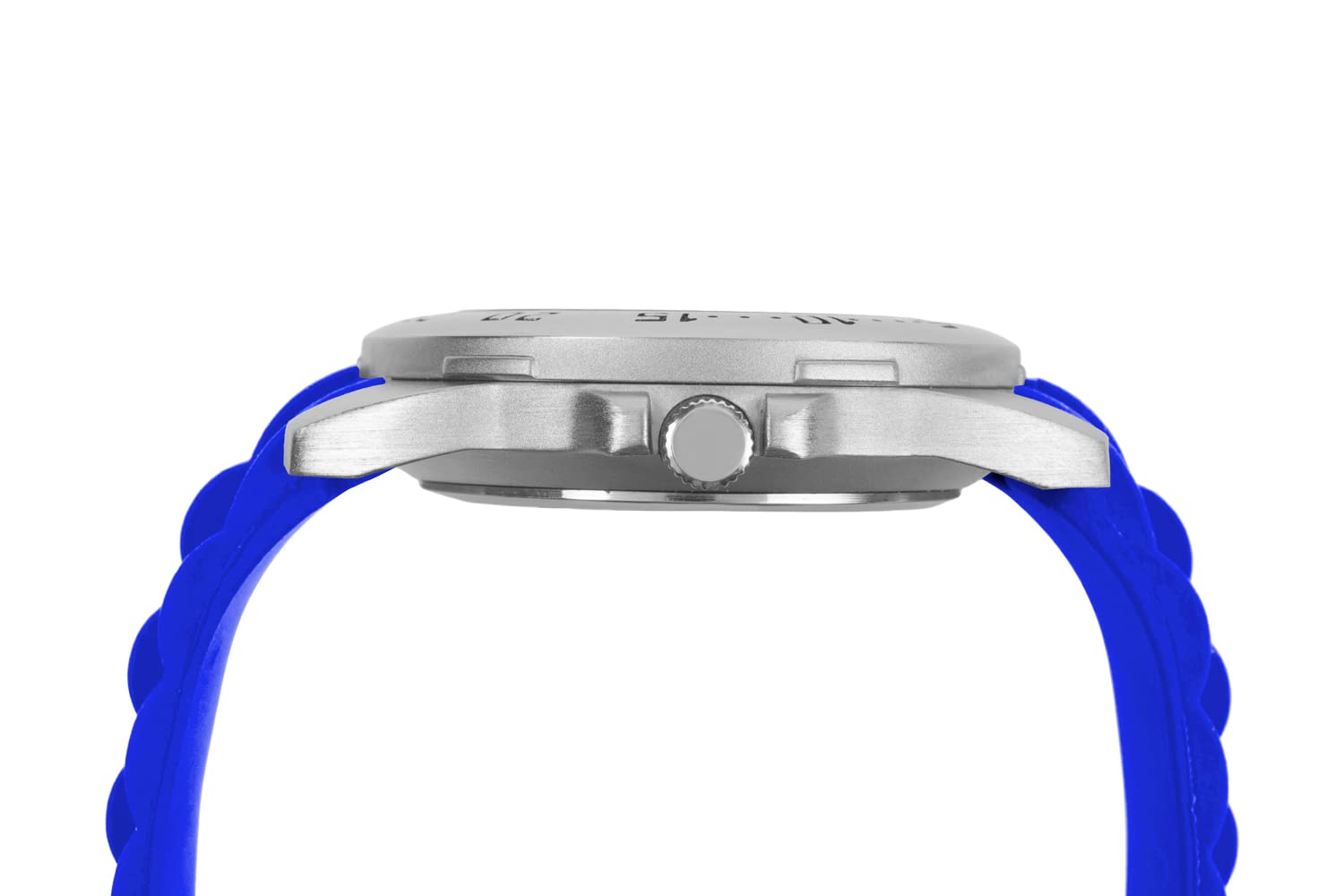 SunTime Men's Creighton Bluejays Sport Watch with 20mm Silicone Band, Reflective Shiny Dial and Date Window