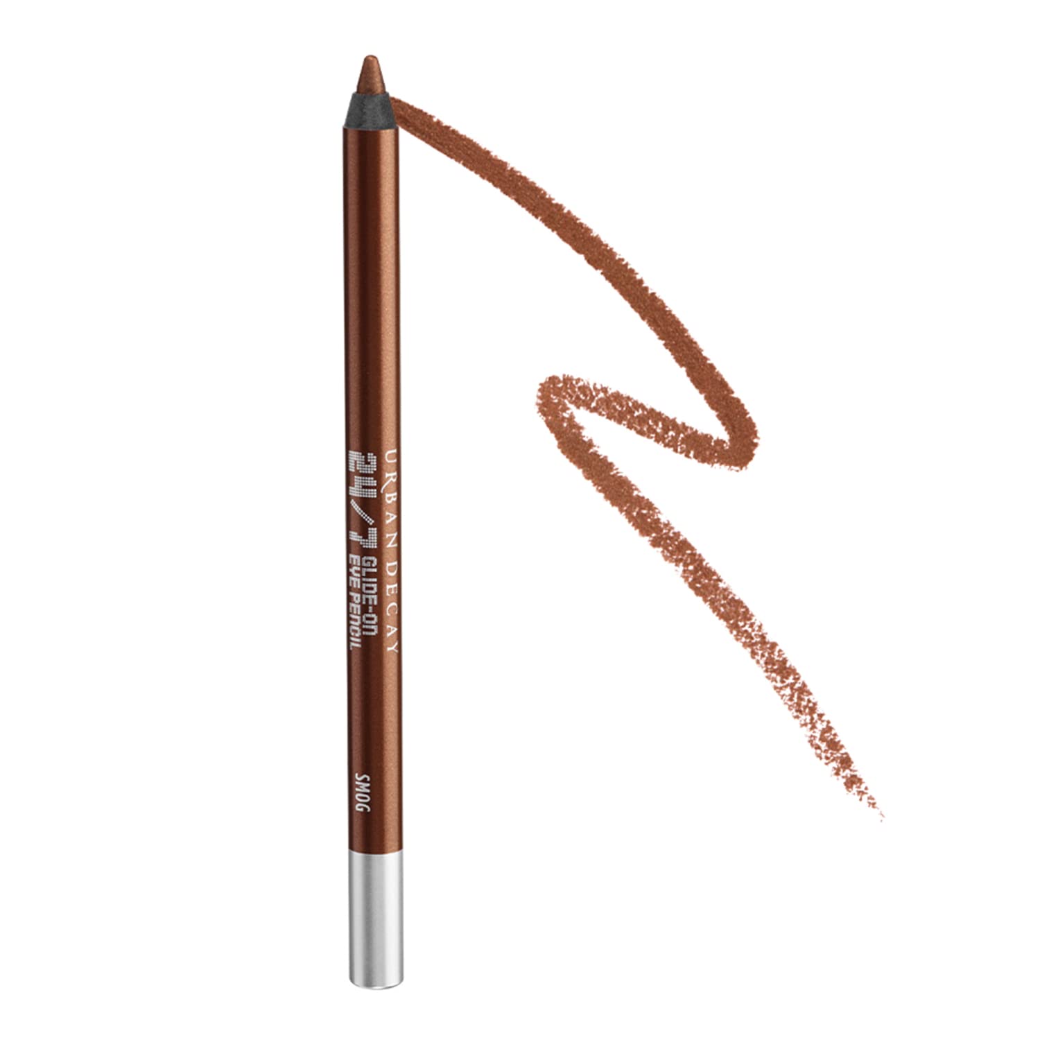 Urban Decay 24/7 Glide-On Waterproof Eyeliner Pencil (Smog - Copper Shimmer), Smudge-Proof, Transfer-Proof, Long-Lasting Colored
