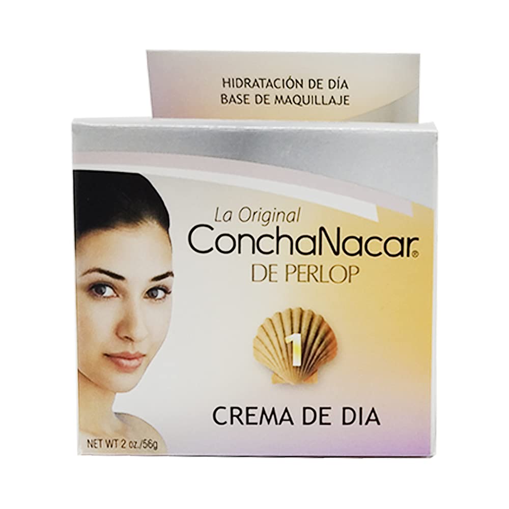 Concha Nacar Crema De Dia No.1, Day Cream 2 Oz (Pack Of 3)