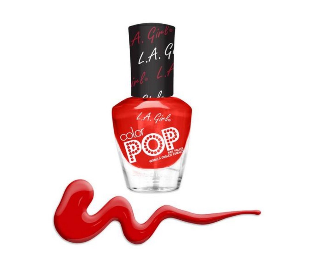 L.A. Girl Color Pop Nail Polish with Diamond Powder, Amour GNL823