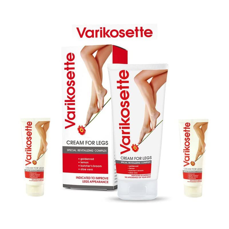Varikosette- Varicose Veins, Leg Cream- By Hendel Garden 75 Ml 2.5 Fl Oz
