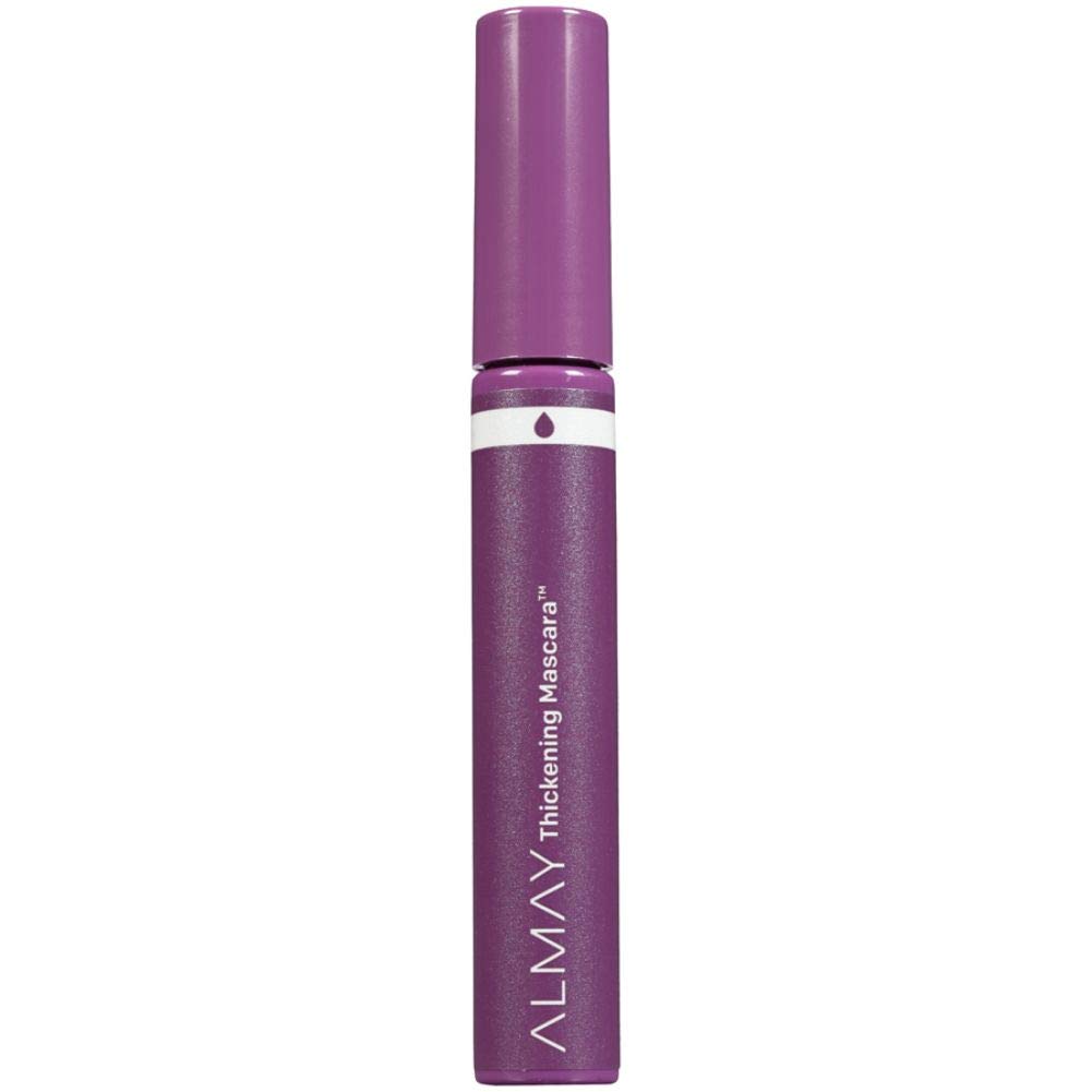 Almay Waterproof Mascara, Thickening Volume & Length Eye Makeup, Ophthalmologist Tested, Fragrance Free, Hypoallergenic, Black,