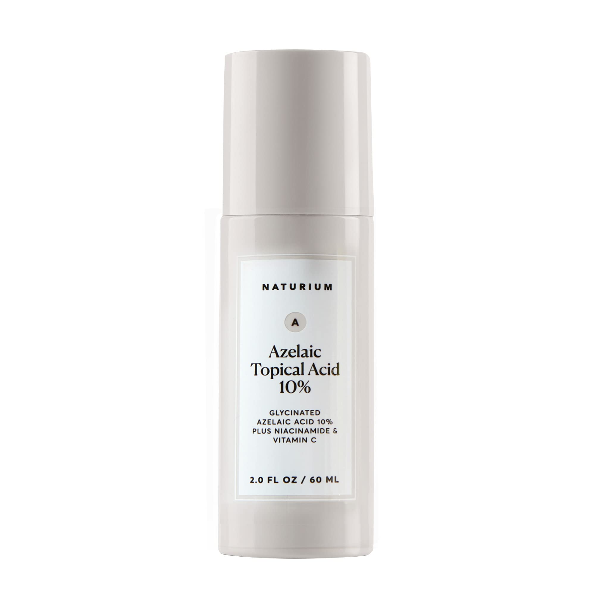 Naturium Azelaic Topical Acid 10%, Brightening Face & Skin Care Treatment With Niacinamide & Vitamin C, 2 Oz